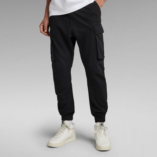 Cargo Pocket Sweat Pants | ブラック | G-Star RAW® JP